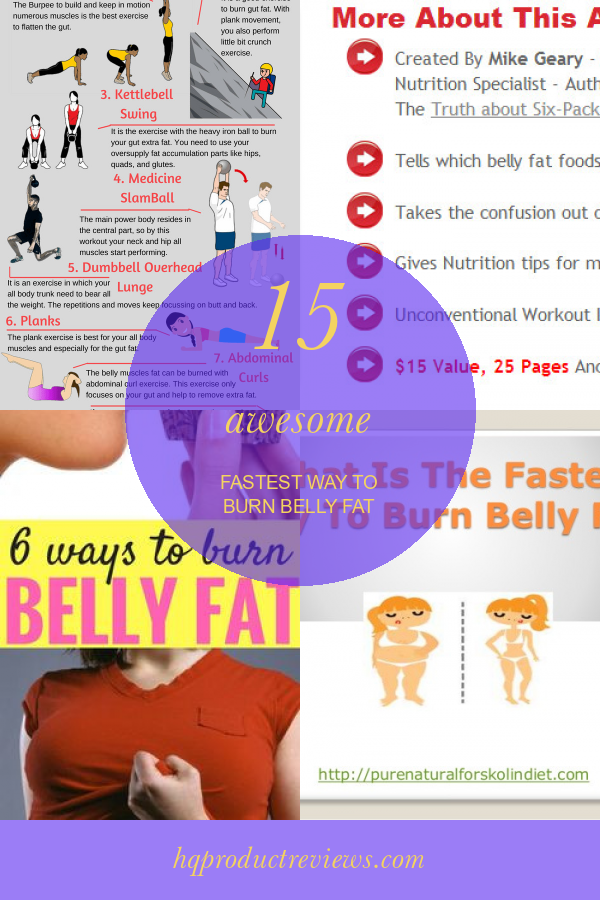 15 Awesome Fastest Way to Burn Belly Fat Best Product Reviews